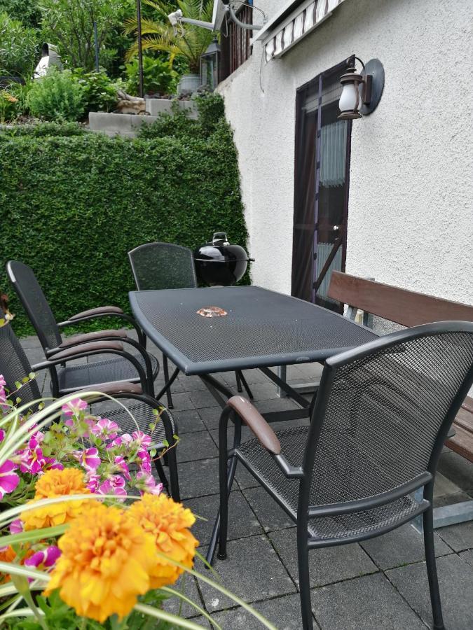 Haus Erika/ Fam. Frevel Leilighet Kattenes Eksteriør bilde